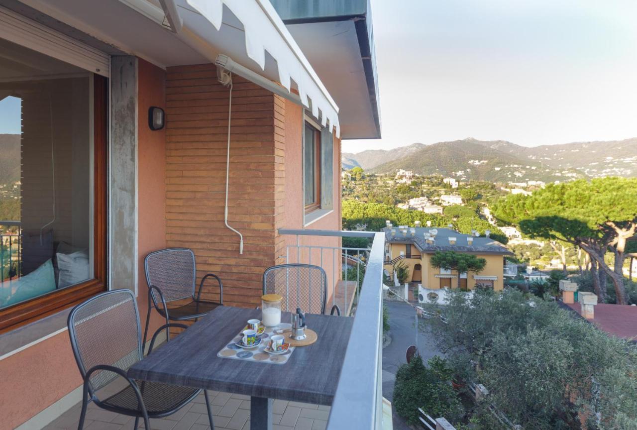 Casa Linda Vista Da Sogno, Piscina E Tennis Rapallo Extérieur photo