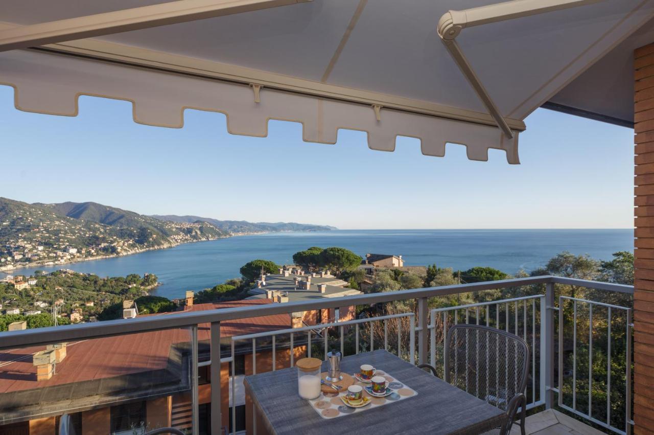 Casa Linda Vista Da Sogno, Piscina E Tennis Rapallo Extérieur photo